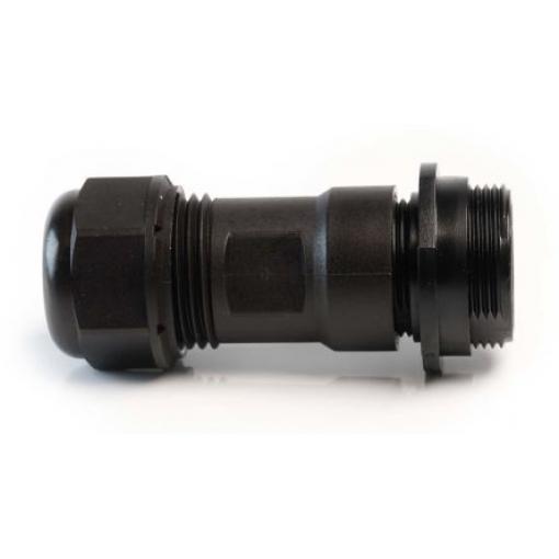 Kulatý konektor, počet kontaktů: 4, Kabel, velikost: Standard RS PRO, pohlaví kontaktu: Vnější, orientace těla: Rovný