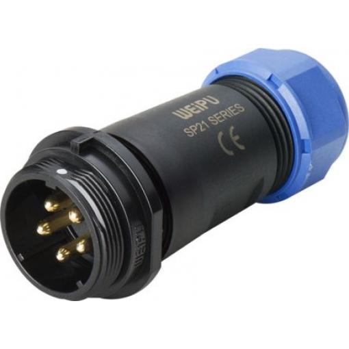 Kulatý konektor, počet kontaktů: 3, Kabel, velikost: Standard RS PRO, pohlaví kontaktu: Vnější, orientace těla: Rovný