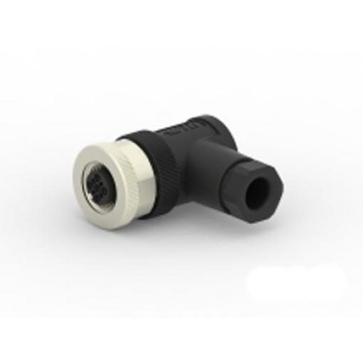 Kulatý konektor, počet kontaktů: 5, Kabel, velikost: M12 TE Connectivity, pohlaví kontaktu: Vnitřní, orientace těla: