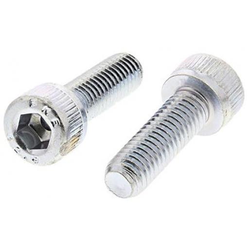 RS PRO Šroub s vnitřním šestihranem, Lesklý zinek, Ocel hlavice Vnitřní šestihran, Metrické, M10, délka: 16 mm