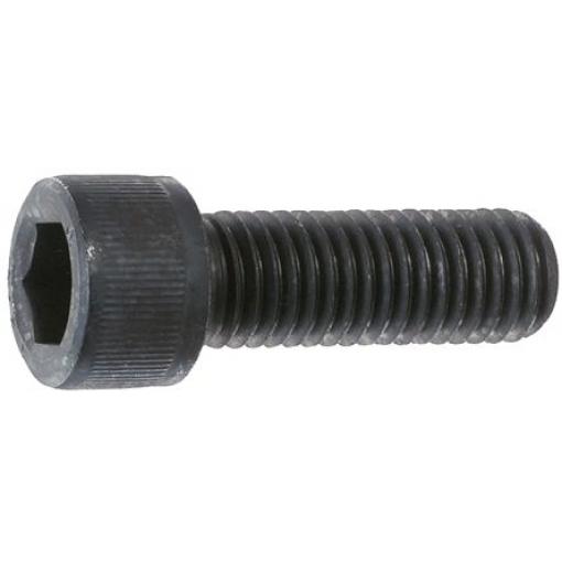 RS PRO Šroub s vnitřním šestihranem, Černá, Ocel hlavice Vnitřní šestihran, Metrické, M16, délka: 45 mm