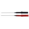 Zkušební sonda, 30 Vrms, Černá, Červená Jehla, 1 mm RS PRO 4 mm 10A