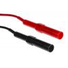 Zkušební sonda, 30 V, Červená, Černá, 0.7 mm RS PRO 4 mm 10A