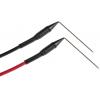 Zkušební sonda, 30 V, Červená, Černá, 0.7 mm RS PRO 4 mm 10A