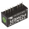 TRACOPOWER Měnič DC/DC TMR 3WI, výstup: 5 V dc 1.5 kV dc, Vin 46V 300 mA, Vin 9V 3 W -40 °C 85 °C Průchozí otvor