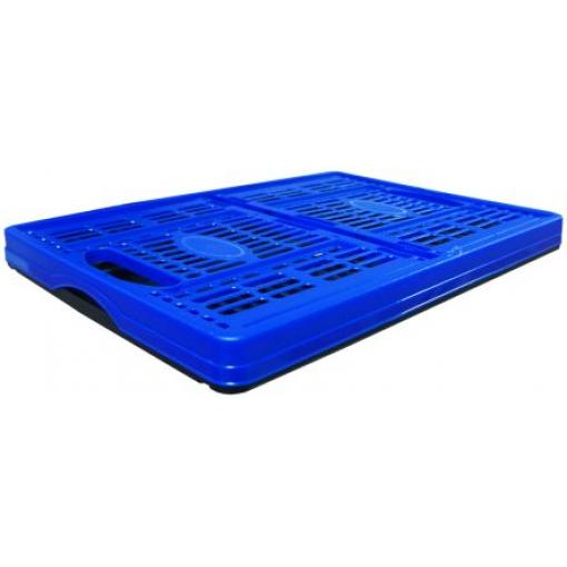 Skládací přepravka 30L Modrá, Polypropylen, 235 mm x 475 mm x 350 mm Viso