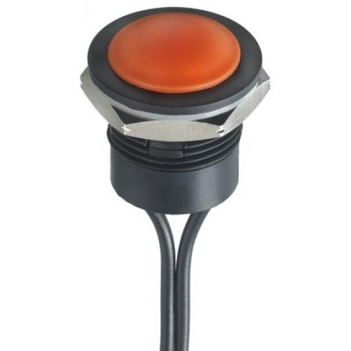 APEM Tlačítkový spínač, řada: IA IP65, IP67 SPST Panel Okamžité 16.2 mm 2 A 24 V dc