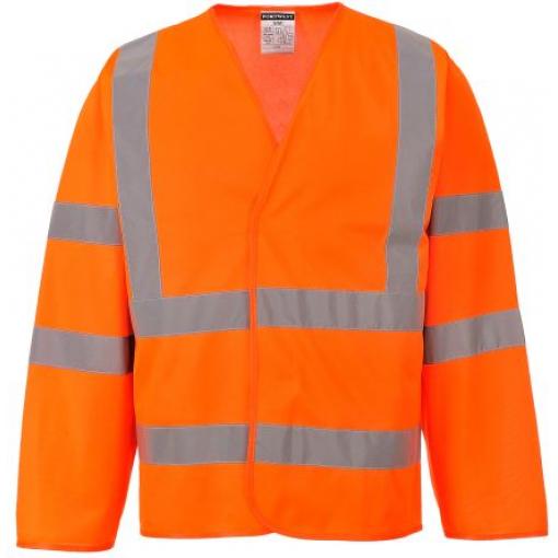 Reflexní vesta, SC: S až M, Oranžová, Polyester 2 EN20471 třída 3, GO/RT 3279 VYDÁNÍ 8