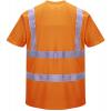 RS PRO Oranžová Unisex Reflexní tričko M