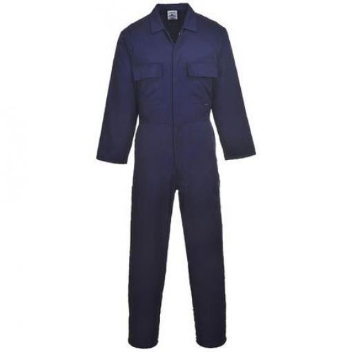 RS PRO Kombinéza, SC: 40 to 41 inch Opakovaně použitelné Unisex, Tmavomodrá, SC: M, Polyester, Bavlna No