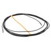 Koaxiální kabel, řada: SMA RF LLC100A, Černá Pevný polyethylen, vnější průměr: 2.79 mm OD 5 m 50 Ω Siretta S koncovkou