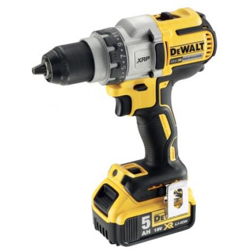 Akumulátorové vrtačky 18V Li-Ion sklíčidlo Bezklíčové 5Ah (DCD991P2-GB) Dewalt