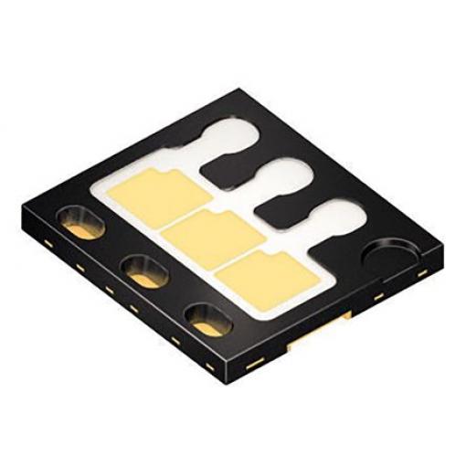LED, řada: OSLON Black Flat 6 kolíkový Povrchová montáž 3 LED barva Bílá 6000k 9.8 V KW H3L531.TE 120 ° ams OSRAM SMD,