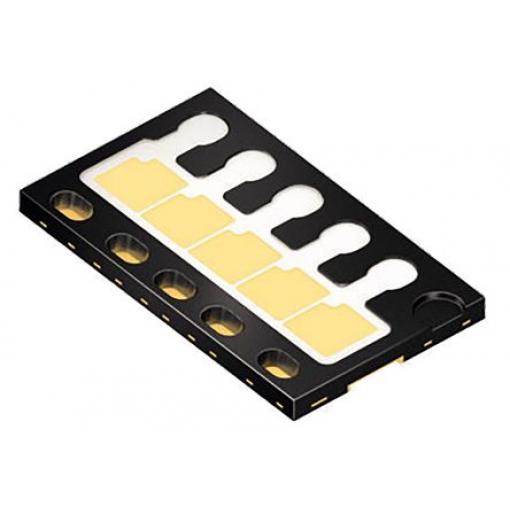 LED, řada: OSLON Black Flat 10 kolíkový Povrchová montáž 5 LED barva Bílá 6000k 16.35 V KW