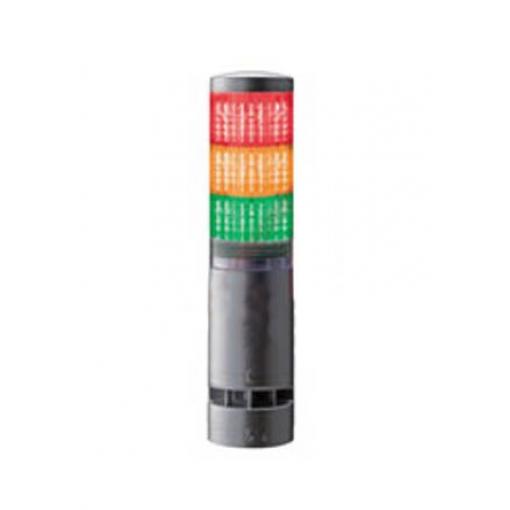 Patlite Signální věž, řada: LA6 RGB LED Bzučák barva Čirá 24V dc Přímá