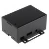 Pouzdro Raspberry Pi Polykarbonát Černá 90 x 85 x 45mm
