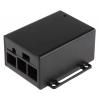 Pouzdro Raspberry Pi Polykarbonát Černá 90 x 85 x 45mm