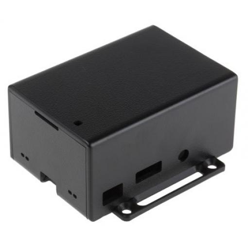 Pouzdro Raspberry Pi Polykarbonát Černá 90 x 85 x 45mm