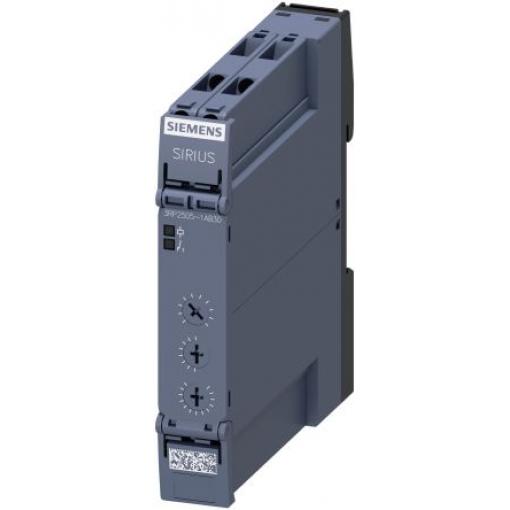 Siemens Časovací relé, řada: 3RP25 Lišta DIN SPDT 1kontaktové 24 V dc 24 V ac Multifunkční funkce Šroub 0.05 s to 100 h