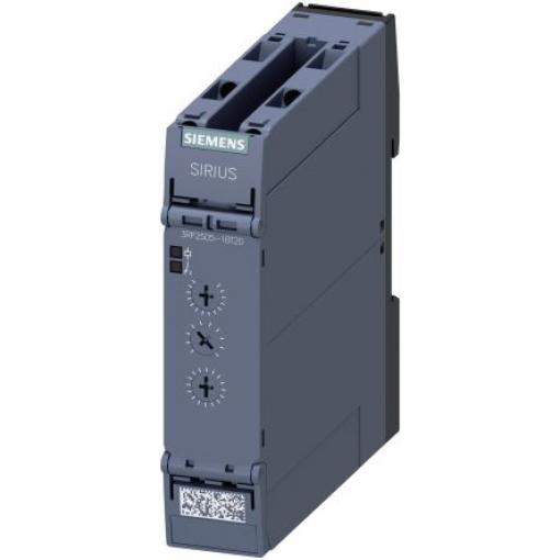 Siemens Časovací relé, řada: 3RP25 Lišta DIN DPDT 2kontaktové 400/440 V ac Multifunkční funkce Šroub 0.05 s to 100 h