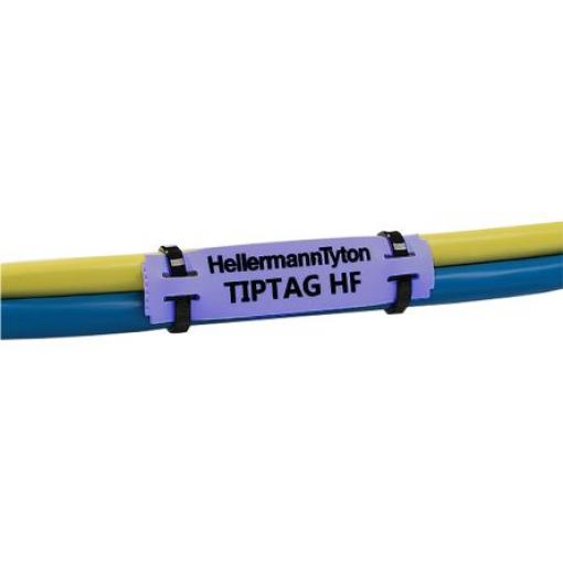 HellermannTyton Kabelové štítky Modrá Modrá 65 mm TT430, TT4000+ 65 mm 190 Per Pack