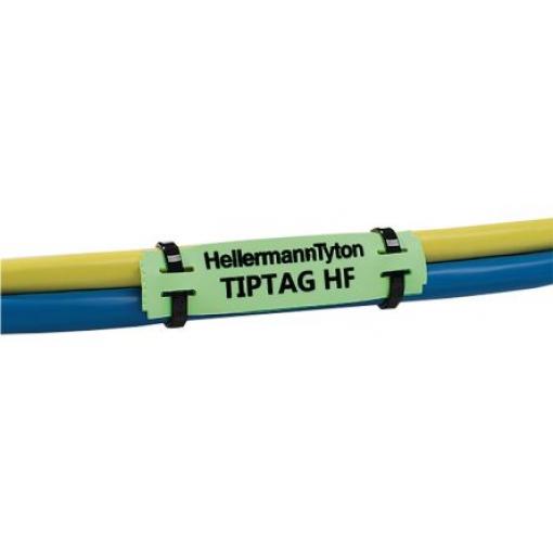 HellermannTyton Kabelové štítky Zelená Zelená 65 mm TT4000+, TT430 65 mm 190 Per Pack