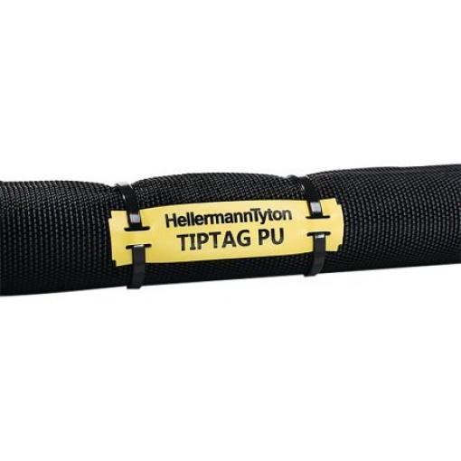 HellermannTyton Kabelové štítky Žlutá Černá 100 mm TT430, TT4000+ 100 mm 125 Per Pack