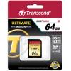 Karta SD SDXC 64 GB MLC Transcend, řada: Ultimate -25 → +85°C