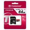 MicroSD 64 GB MicroSDXC Transcend UHS 1 U1, Třída 10 85 °C -25 °C 400x