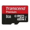 MicroSD 8 GB MicroSDHC Transcend UHS 1 U1, Třída 10 -25 °C -25 °C 400x