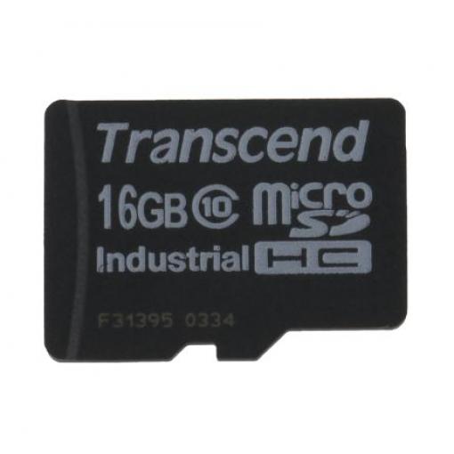 MicroSD 16 GB MicroSDHC Průmyslová třída MLC Transcend Třída 10 -40 °C -40 °C