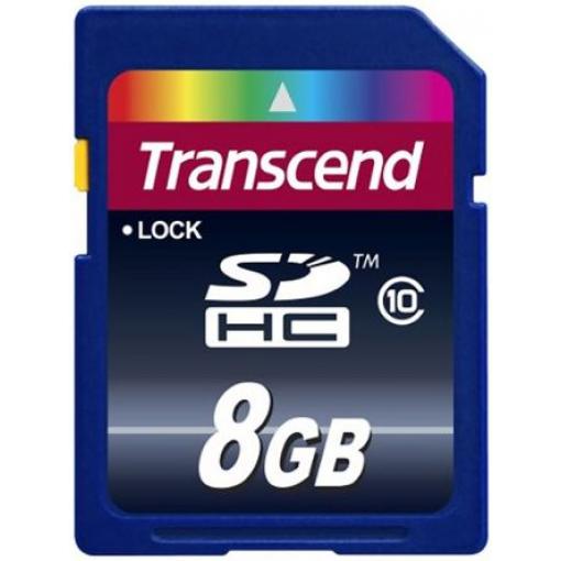 Karta SD 8 GB SDHC Průmyslová třída MLC Transcend, řada: SD C10I Třída 10 -40 °C -40 °C