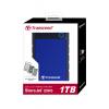Přenosný pevný disk, model: StoreJet 25H3 Externí 2.5 in 1 TB Transcend 70 °C 0 °C