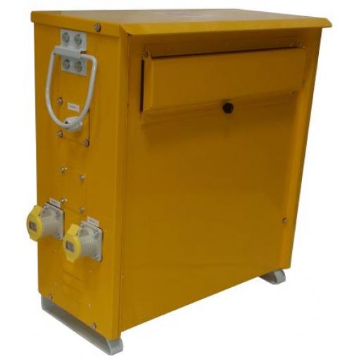 RS PRO Stavební transformátor 1 5 kVA, primární napětí: 230 V ac, sekundární napětí: 110 V, 16 A
