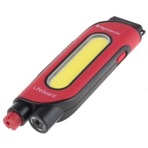 Magnetická svítilna NSLIFEGUARD, rozsah: LifeGuard, typ žárovky: LED Alkalické AAA Nightsearcher