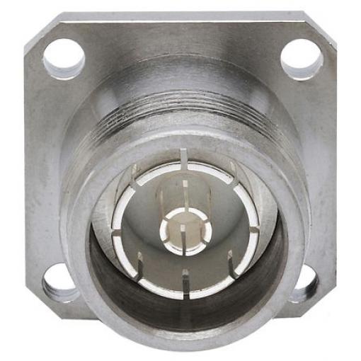 Radiall Koaxiální konektor, řada: 4.3-10, 50 Ω Konektor 4.3-10, 6GHz, Normální, obklad těla: BBR