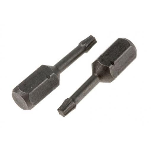 RS PRO Bit šroubováku, Šestihran, 1/4 in, T10, celková délka: 25 mm, počet kusů: 10