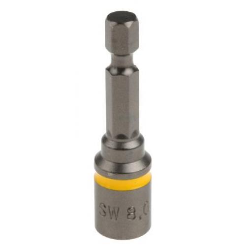 RS PRO Bit šroubováku, Magnet, typ hlavice: Vnitřní šestihran, Šestihran, 6.35 mm, 8 mm, celková délka: 50 mm, počet