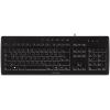 Klávesnice, model: STREAM keyboard, Kabelový, Černá, USB Standardní AZERTY (Francie) normální klávesy 105 x 18 mm x 176