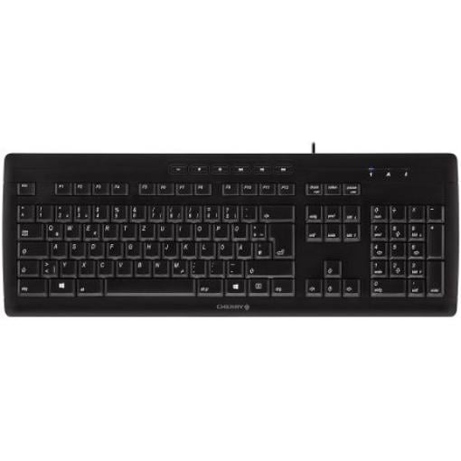 Klávesnice, model: STREAM keyboard, Kabelový, Černá, USB Standardní AZERTY (Francie) normální klávesy 105 x 18 mm x 176