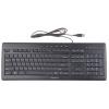 Klávesnice, model: Stream 3.0 Keyboard, Kabelový, Černá, USB Standardní QWERTY (USA) normální klávesy 104 x 18 mm x 176