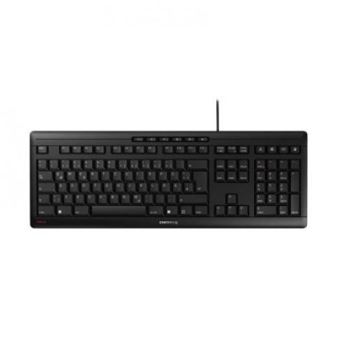 Klávesnice, model: Stream 3.0 Keyboard, Kabelový, Černá, USB Standardní QWERTY (USA) normální klávesy 104 x 18 mm x 176