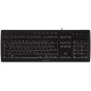 Klávesnice, model: Stream 3.0 Keyboard, Kabelový, Černá, USB Standardní QWERTZ (němčina) normální klávesy 105 x 18 mm x