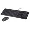 Sada klávesnice a myši, model: DC 2000, Černá Kabelový QWERTY (USA) Standardní, USB Cherry