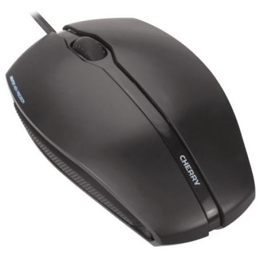 Myš Symetrické 3tlačítková, Kabelový, USB Optické, Černá Cherry, model: GENTIX