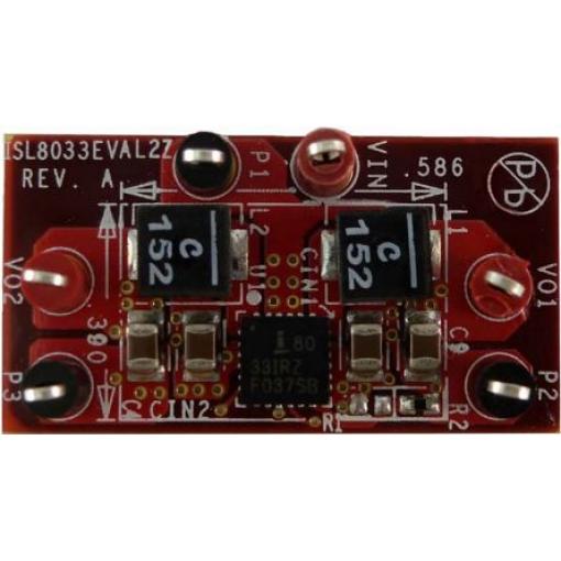 Vyhodnocovací deska Vyhodnocovací deska Snižující regulátor Renesas Electronics ISL8033, pro použití s: Synchronní