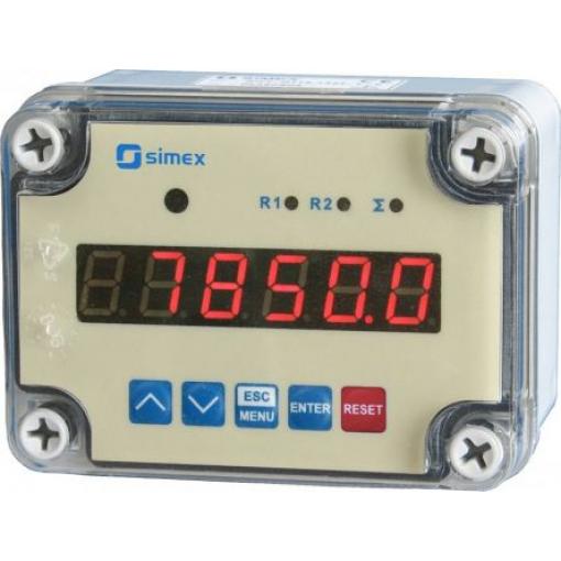 Čítač SLIK-N118 24VDC, řada: SLIK-N118 Čítač Simex 6 LED 10 kHz 24V dc