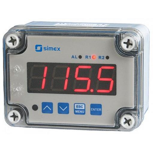 Simex Digitální panelový multifunkční měřič, řada: SRT-N118 Digitální, výška výřezu: 80 mm, šířka výřezu: 110 mm pro
