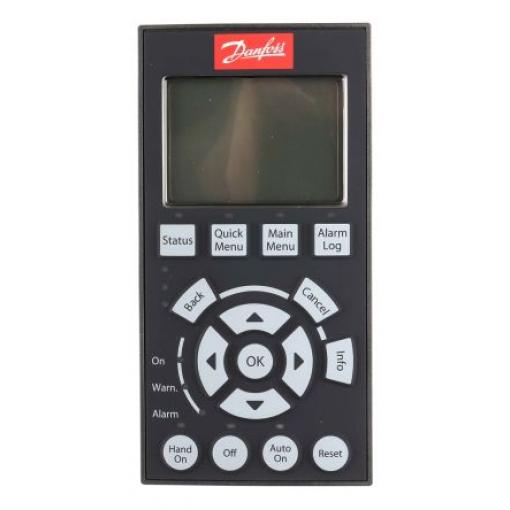 Danfoss VLT Midi Drive FC 280 Ovládací panel