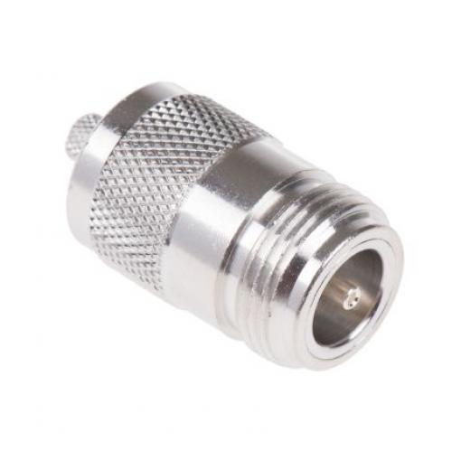 Telegartner Koaxiální konektor, řada: N Vnitřní, 50 Ω, orientace těla: Rovný, Kabel Konektor N Krimpovací, 11GHz 165 °C
